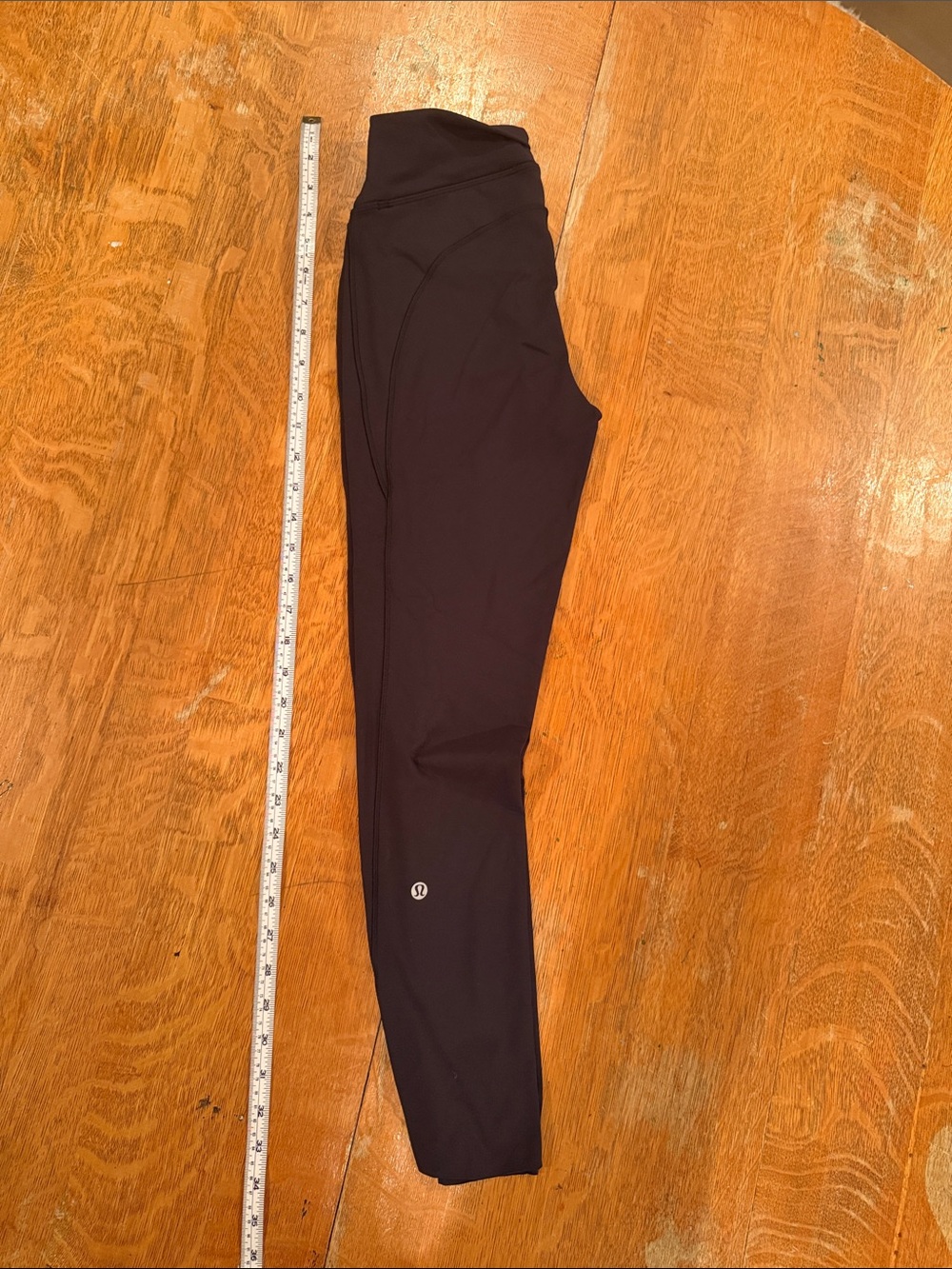 lululemon athletica Black unrestricted power high-rise 25 inch leggings